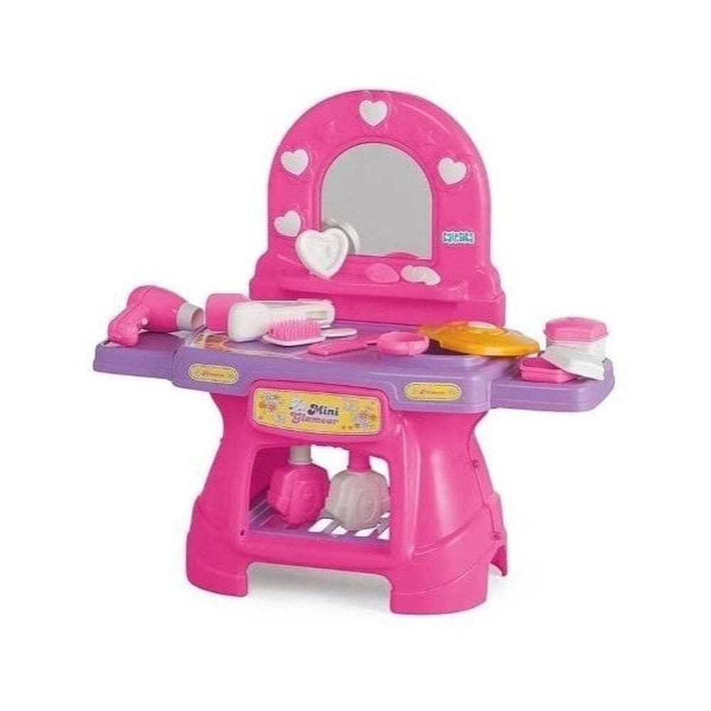 Brinquedo tateti mini glamour penteadeira infantil 330