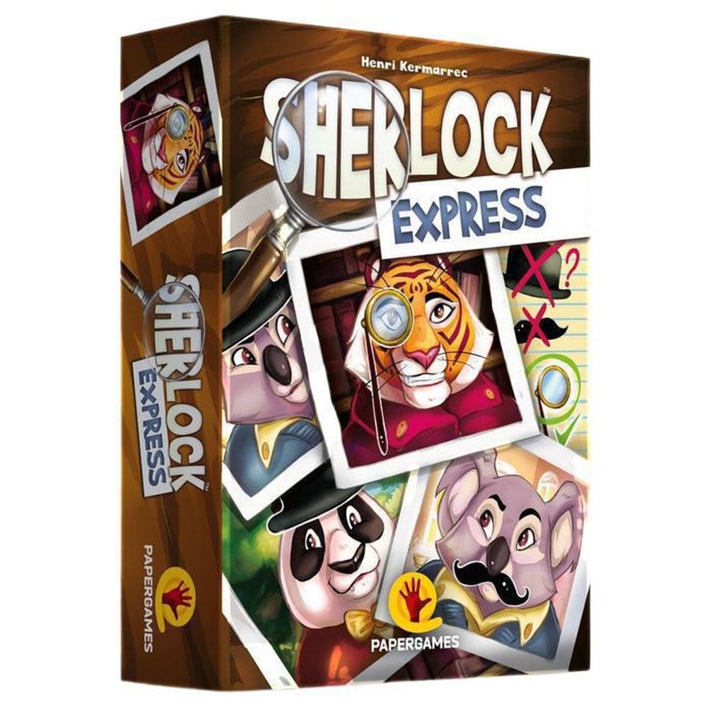 Sherlock Express Jogo de Cartas PaperGames J030