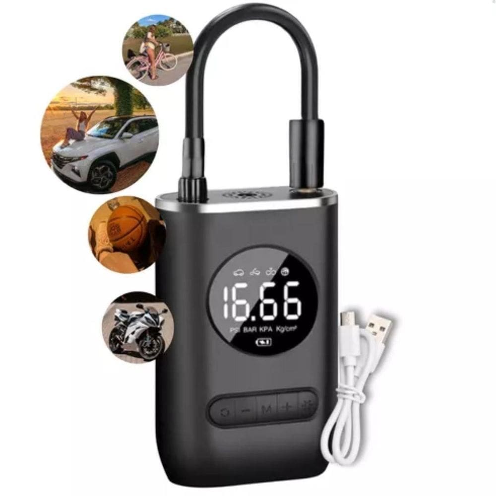 Calibrador De Pneu Digital Sem Fio Para Moto
