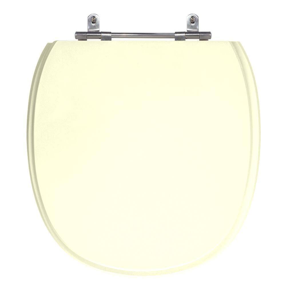 Assento Laqueado Massima Biscuittampa Vaso Incep Mdf Biscuit