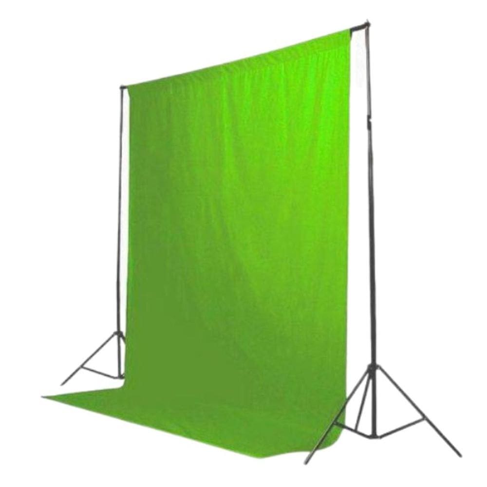 Tecido 3x2 verde estudio fundo infinito chroma key youtubers