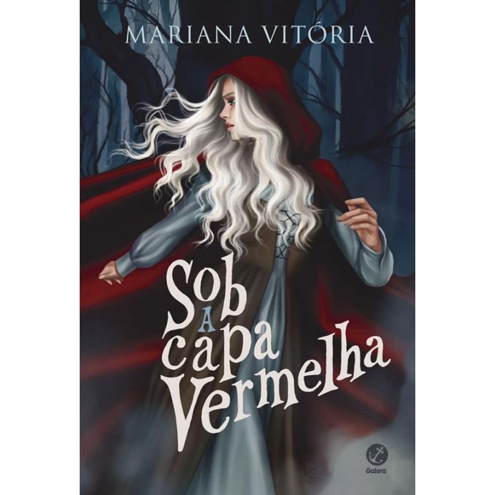 Livro sob a capa vermelha