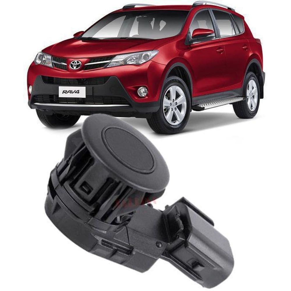 Sensor estacionamento pdc traseiro toyota rav4 de 2013 2018