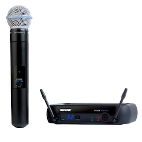 Sistema de microfone sem fio shure pgxd24/beta58-x8 homologação: 136132205567