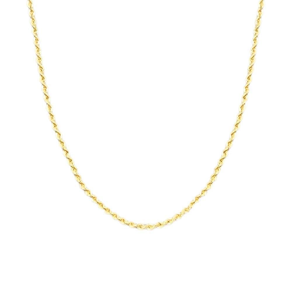 Corrente 45 cm cordão baiano em ouro 18k