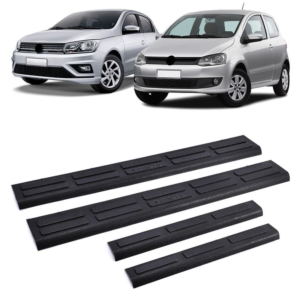 Soleira porta plástico injetado preto gol 2017