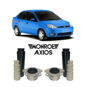 2 kit coxim batente traseiro fiesta sedan 2004 05