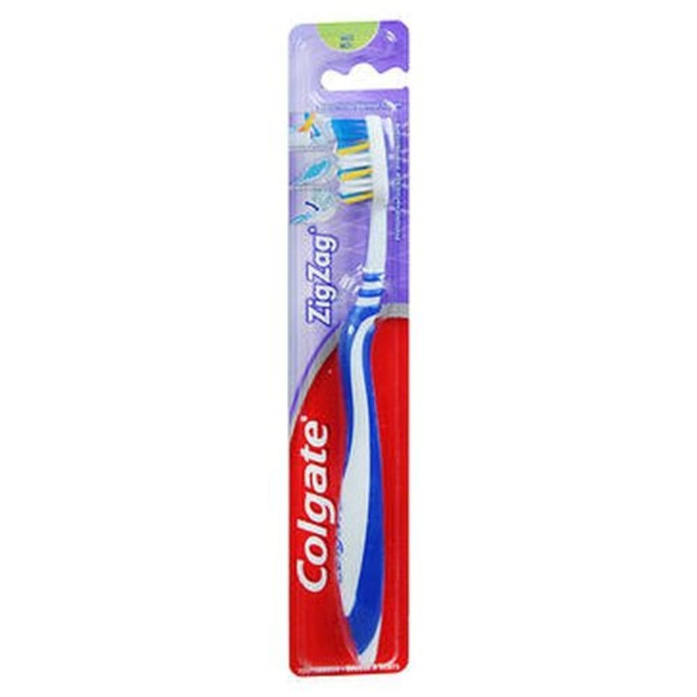 Colgate ZigZag Escova de dentes Média 1 Cada por Colgate