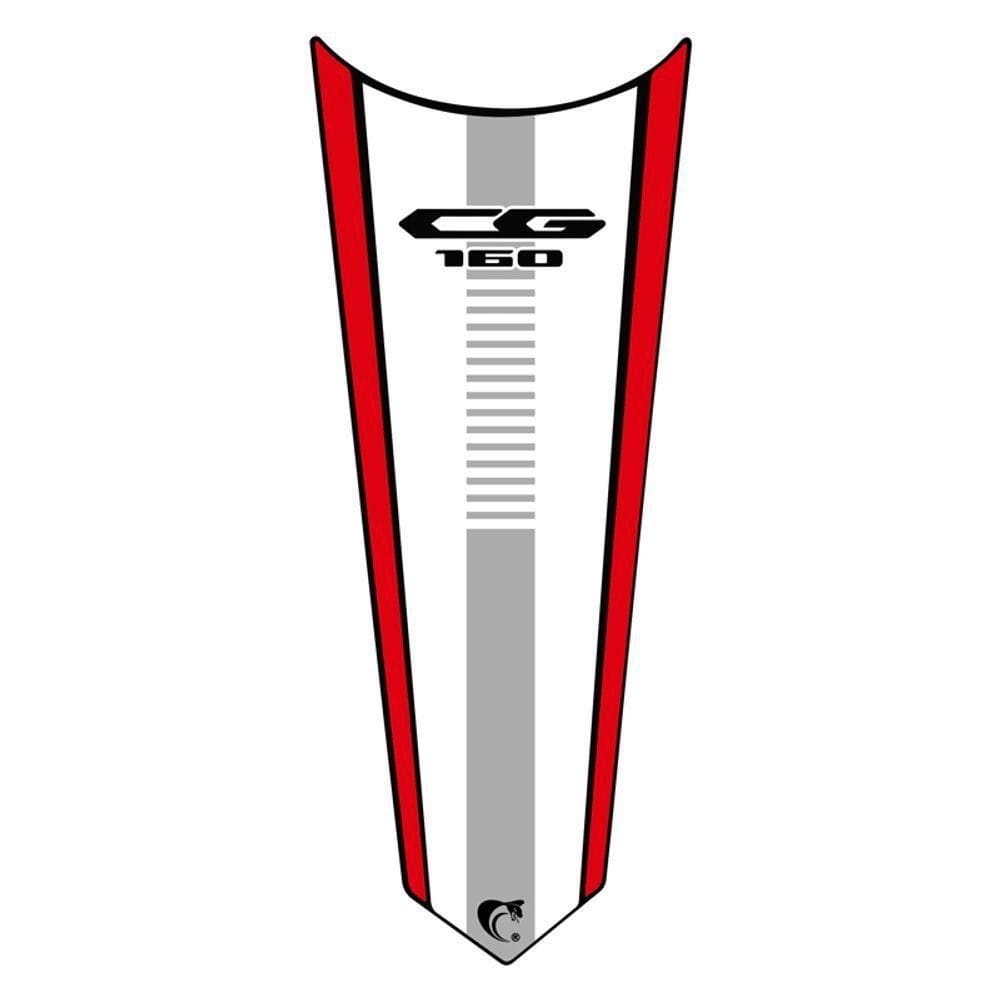 Adesivo Faixa Gravata Tanque Moto Cg Titan 125/150/160 Vermelho Cor Cg 160