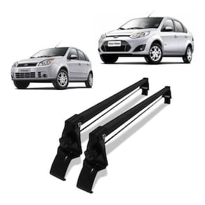 Rack bagageiro teto ferro fiesta hatch e sedan 2002 a 2014
