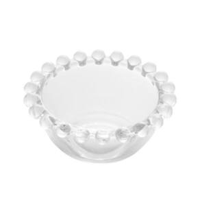 Conjunto 4 bowls cristal de cinza pearl 9cm - wolff