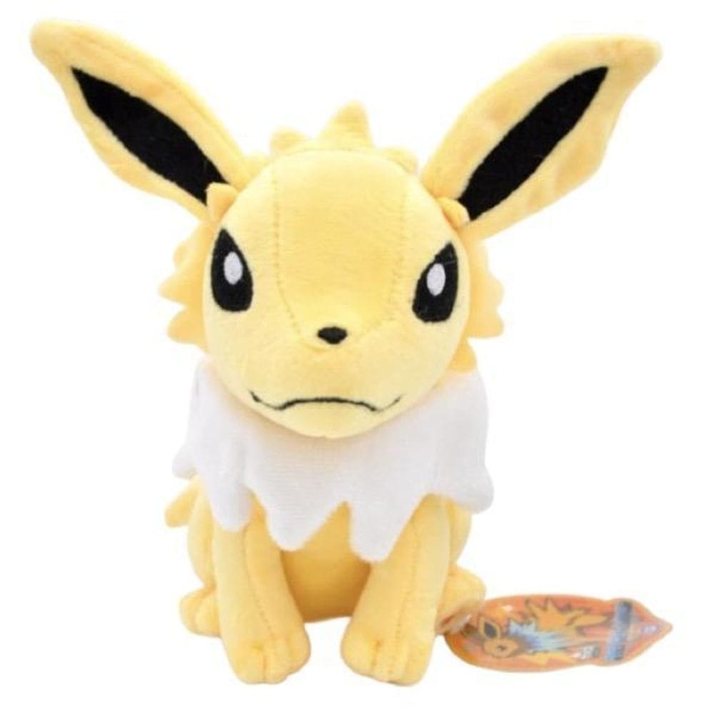 Pokemon jolteon evoluções evolution eevee pelúcia 17cm