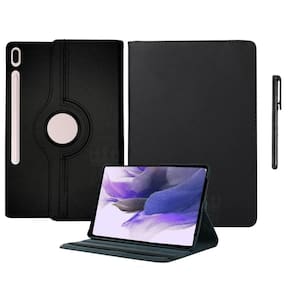 Capa Giratória Exclusiva Para Tab S7 Fe Sm7225 +Caneta Touch