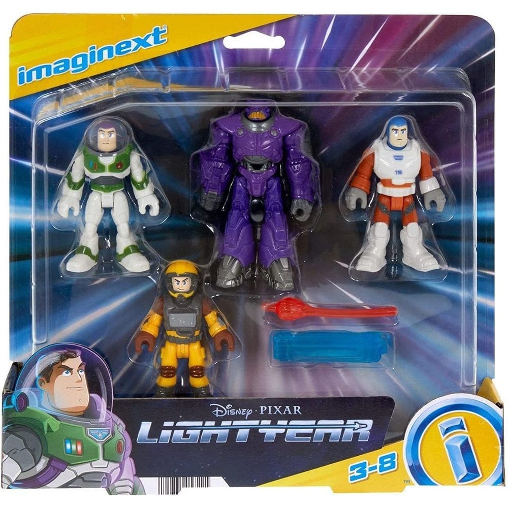 Conjunto bonecos buzz lightyear imaginext - mattel hgt28