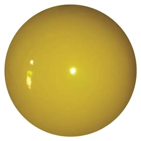 Bola de vinil lisa grande amarelo kit com 20 bolas .