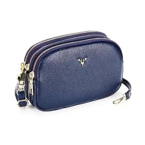 Bolsa Feminina Pequena Transversal 3 Bolsos E Alça