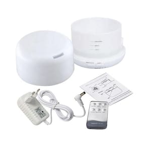 Difusor de aromas elétrico 500ml led com controle remoto