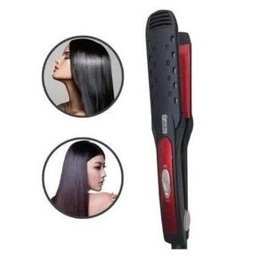 Prancha Bivolt Preto/Vermelho - Escova Hair