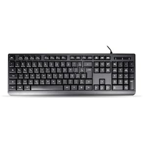 Teclado Usb Multimidia K-Mex - Abnt2 - Preto - Km-D128