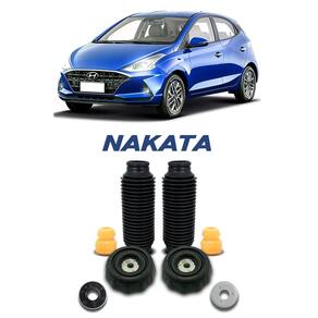Kit 2 batente coxim suspensão dianteira hb20 2022