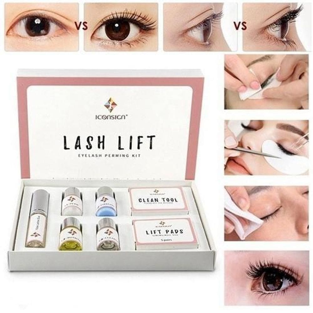 Kit lash lifting permanente de cílios iconsign