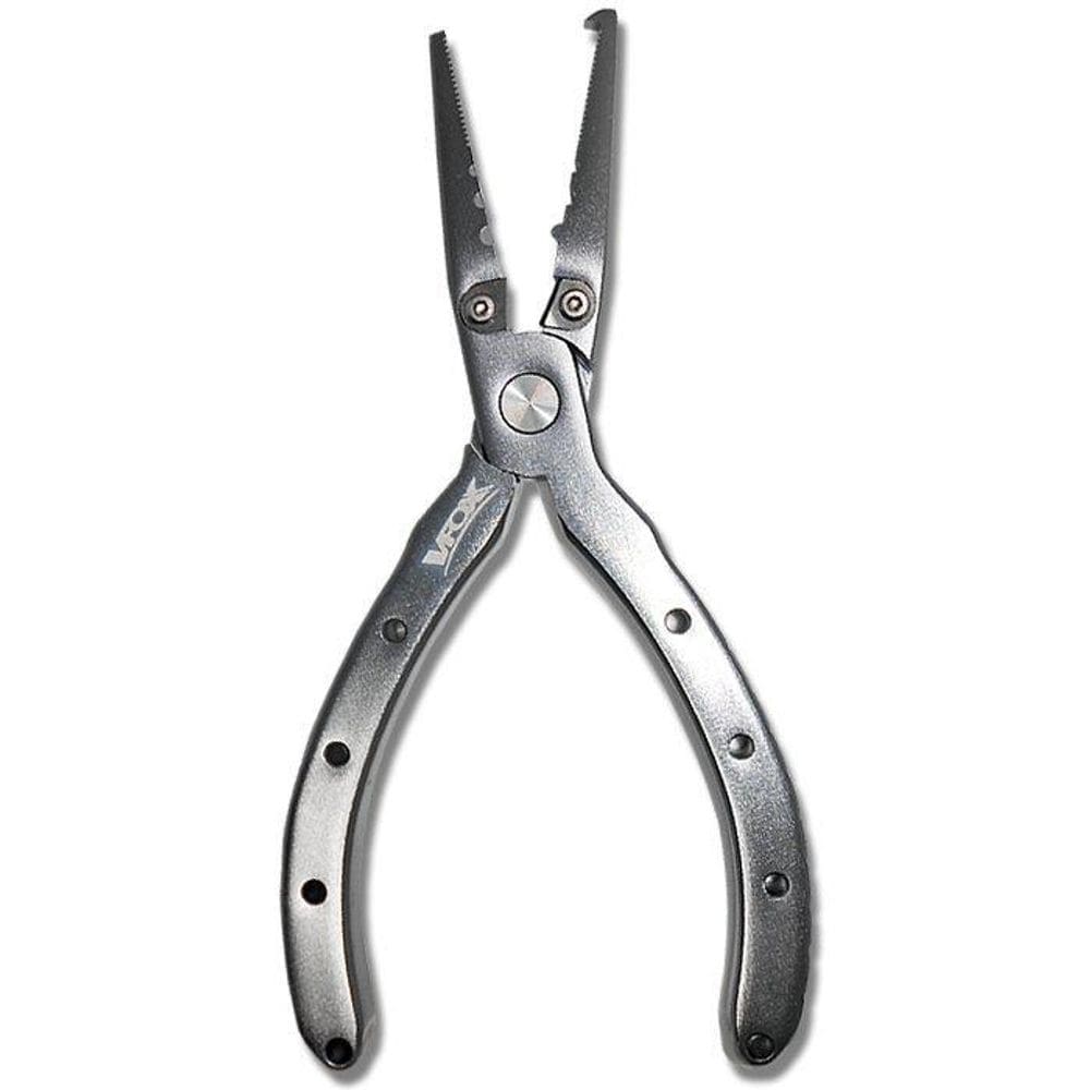 Alicate de pesca multiuso alumínio v-fox hdap-057 cinza