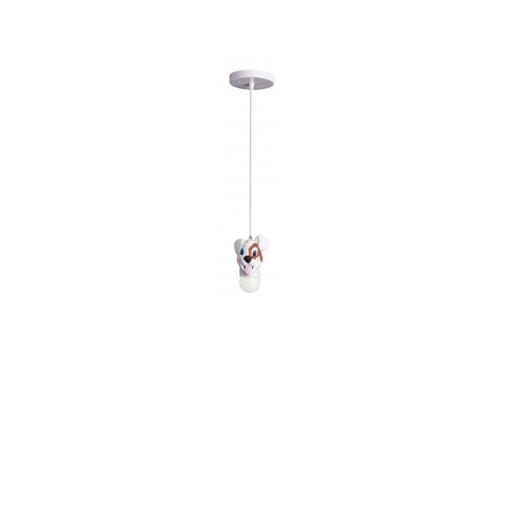 Lustre Pendeco Bulldog Branco-Startec