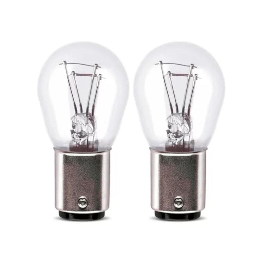 2x lampada freio 2 polos desencontrado 12v 21/5w bay15d 1034