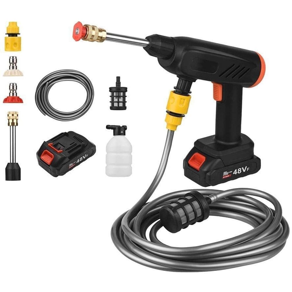 Lavadora jato alta pressão recarregável limpeza potente sem