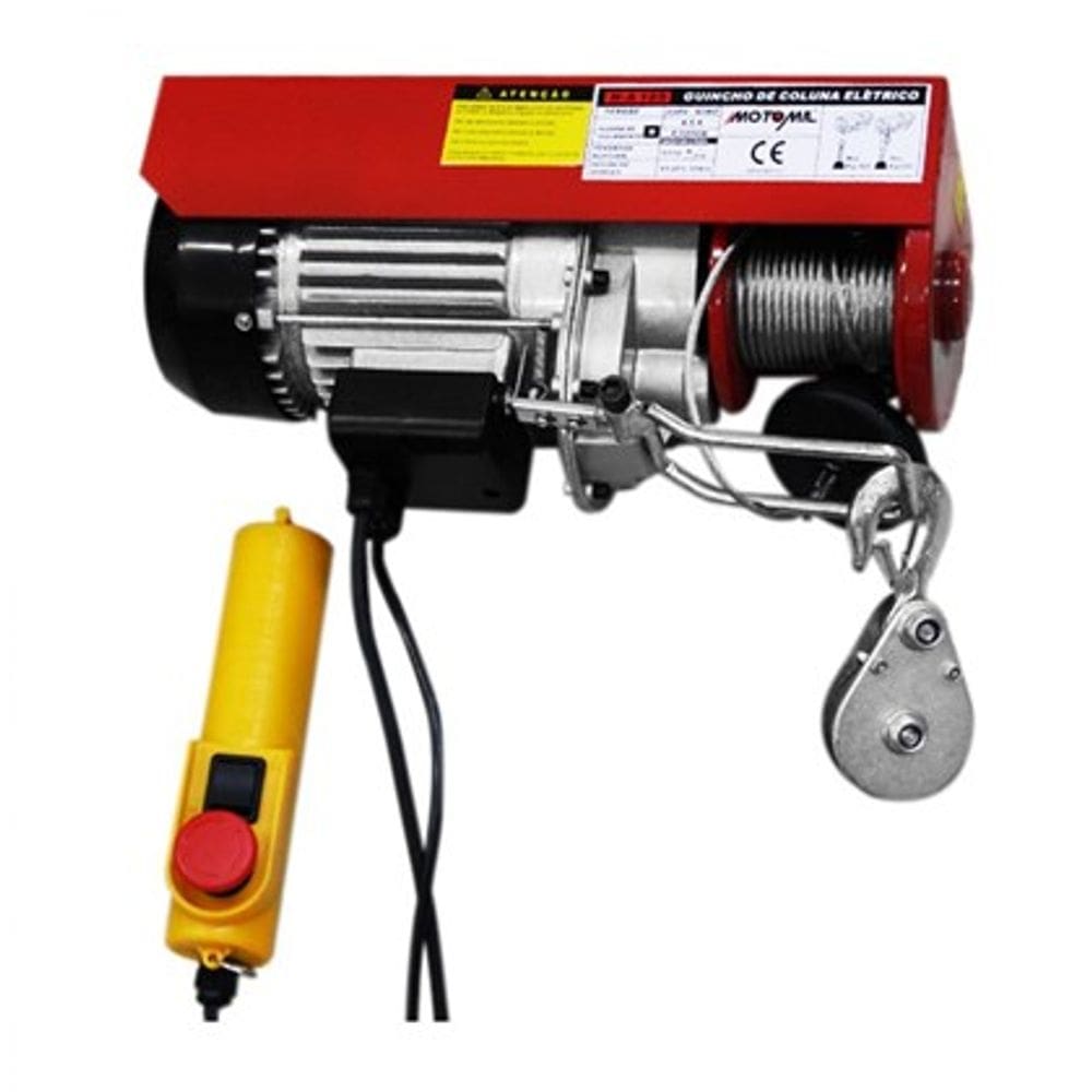 GUINCHO DE COLUNA ELÉTRICO 300/600KG 60Hz - MOTOMIL