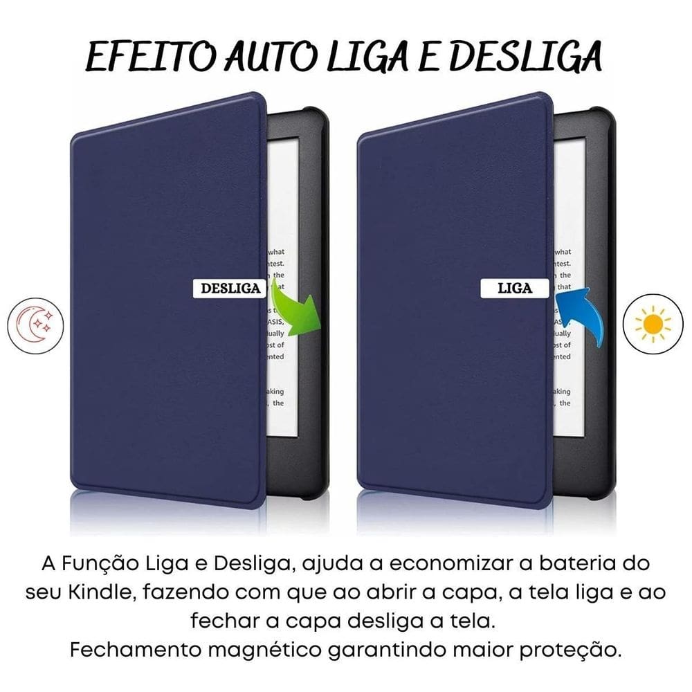 Capa case auto sleep para kindle 11 geração 2022 c2v2l3