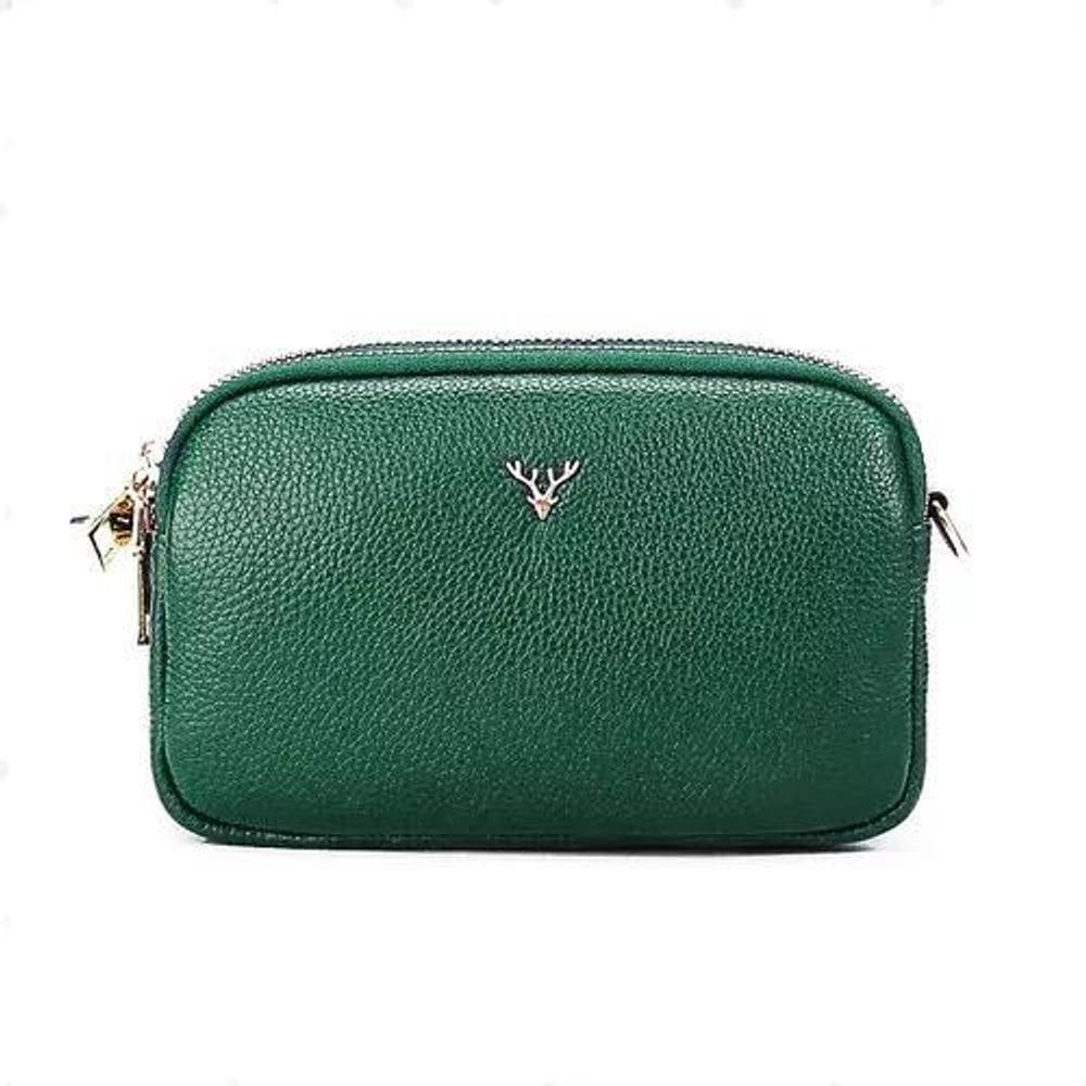 Bolsa Feminina Pequena Transversal 3 Bolsos E Alça