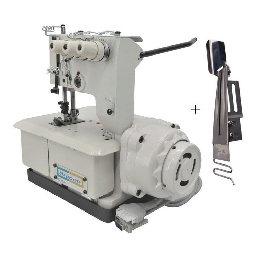 Máquina galoneira direct drive 3 ag. + viés, bracob+mesa