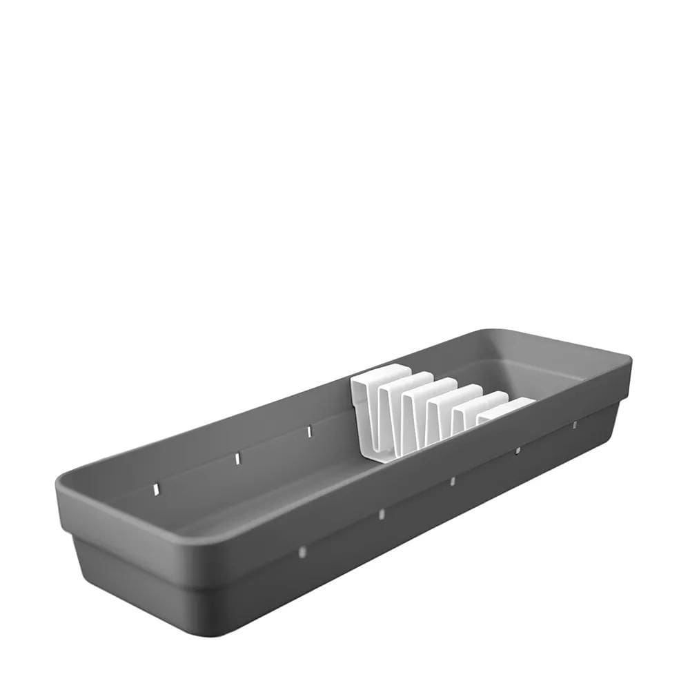 Organizador de facas gaveta logic martiplast ou cor cinza