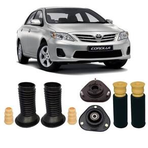 Kit batente coxim dianteiro traseiro corolla 2012 2013 2014