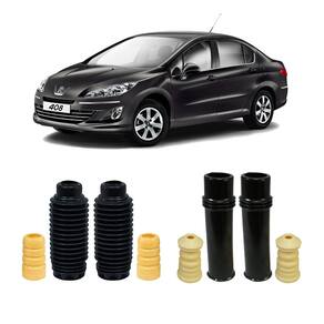 Kit 4 batente parcial amortecedor peugeot 408 2013 2014 2015