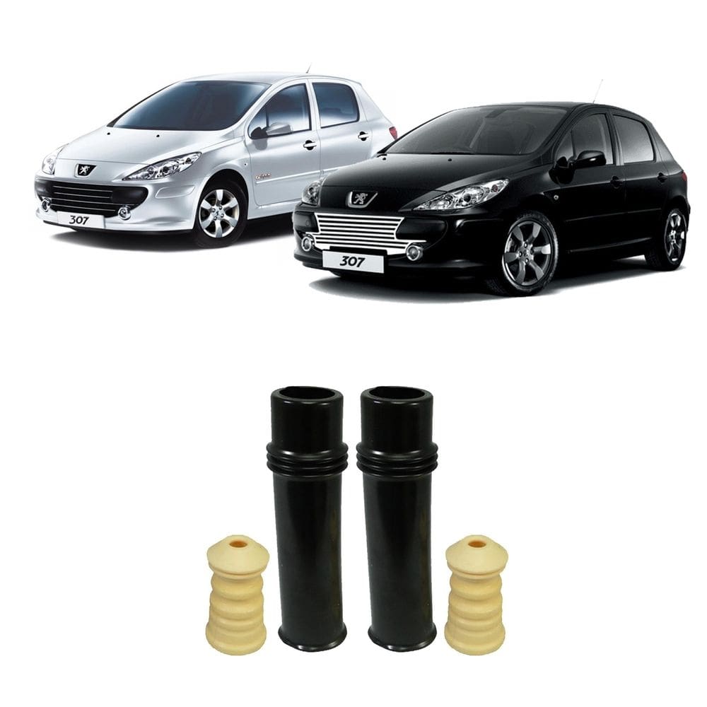 Kit batente coifa traseiro peugeot 307 2002 2003 2004 2005
