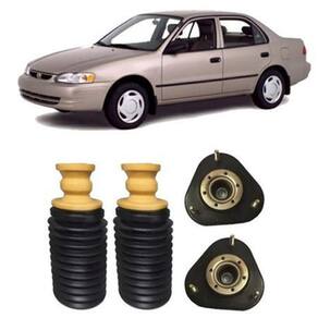Par batente coifa coxim dianteiro corolla 1993 1994 1995