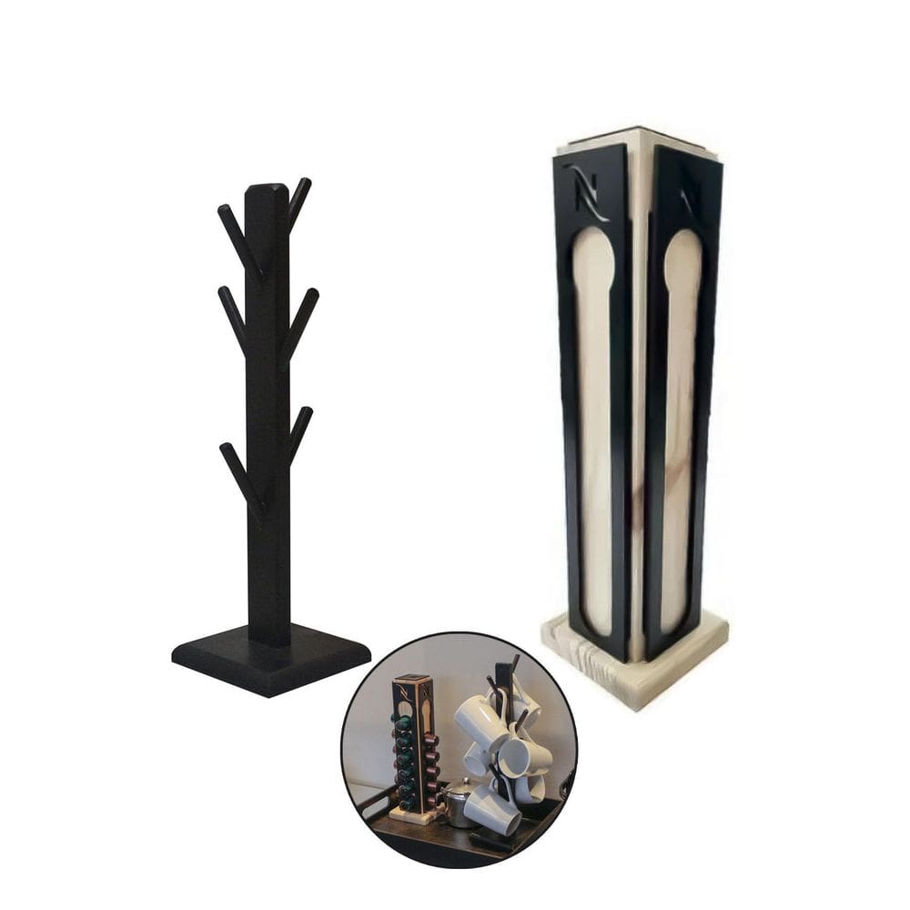 Kit cantinho café porta cápsula nespresso charmoso