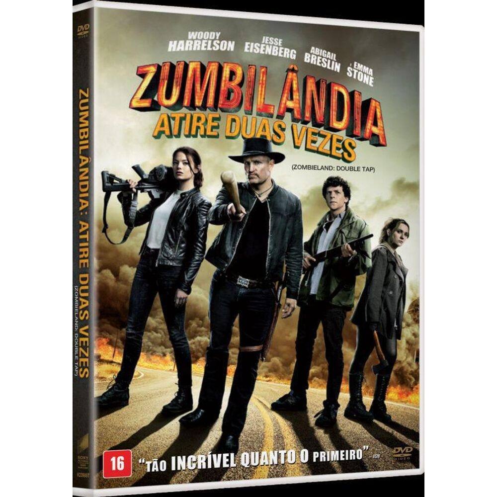 Dvd  - zumbilandia atire duas vezes