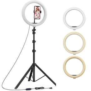 Led ring light 8 polegadas - modelo rl-008 - f32 - 1 unidade