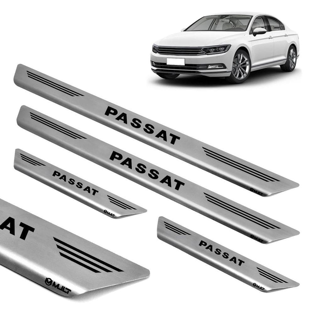 Soleira aço inox escovado porta  mult passat 2017