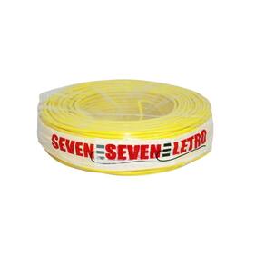 Fio cabo flexível 6,0mm amarelo - 70 metros