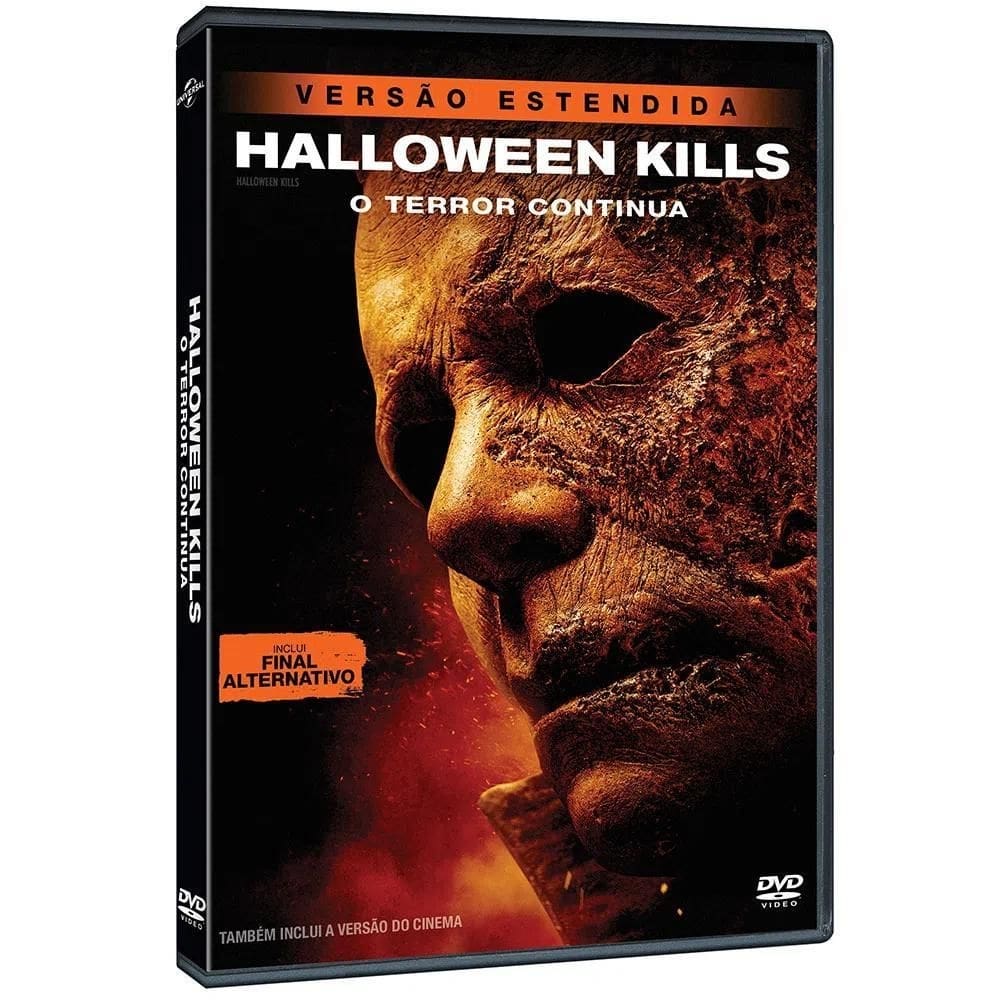 Dvd halloween kills o terror continua  2022