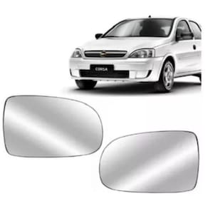 Par lente retrovisor corsa montana 2003 04 05 06 07 a 2013