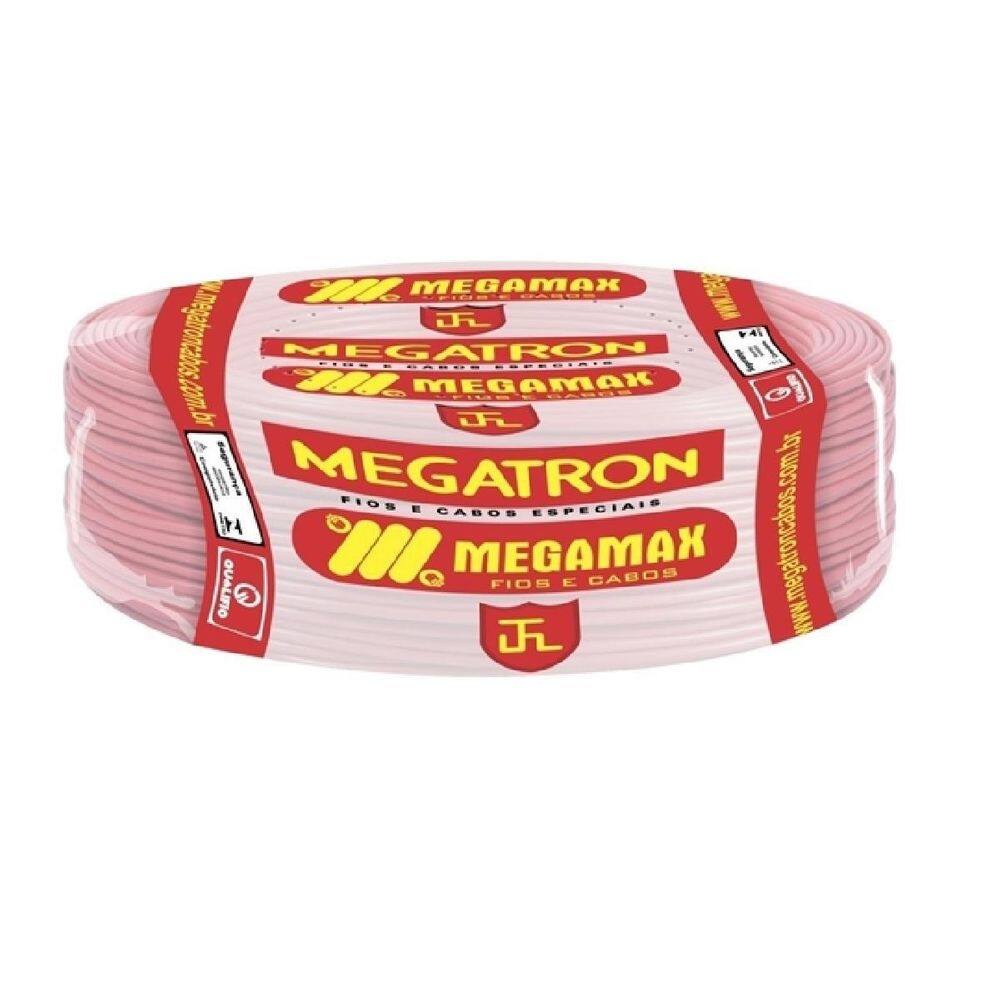 Fio Cabinho Flexível Megatron 6,0 Mm Rolo Com 100M Vermelho
