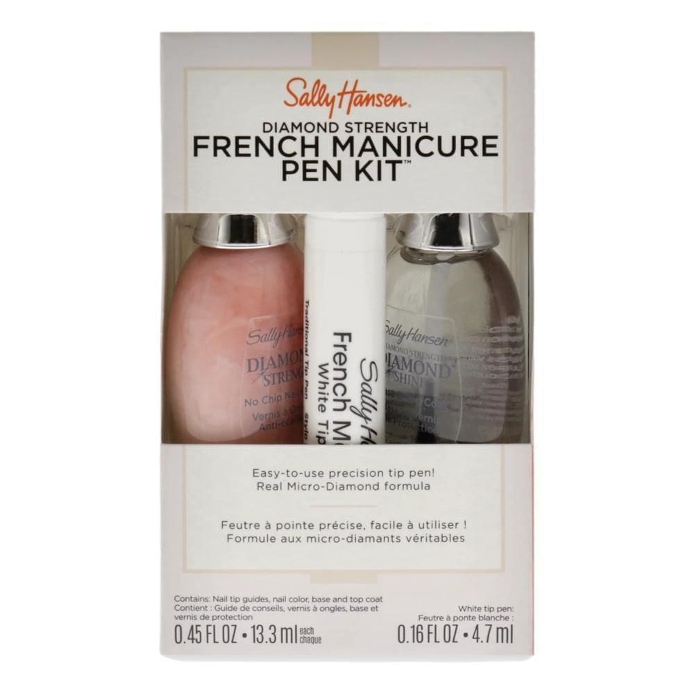 Conjunto Sally Hansen Diamond Strength Para Unha Francesinha