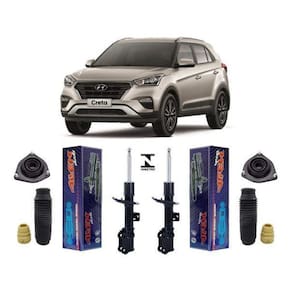 Kit amortecedor coxim dianteiro creta 2018-2021 suspensão