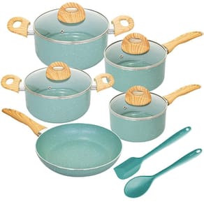 Jogo Panelas Indução Ceramiclife Botanika 7 Peças Brinox