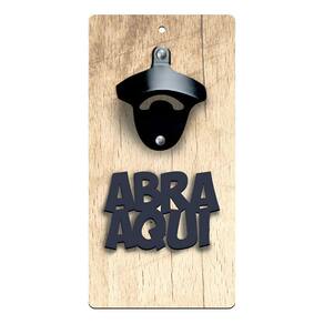 Abridor Garrafa Decorativo Parede Mdf Cerveja Tampinha